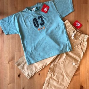 Catimini NWT Happy Summer 2-pc set, sz 3A